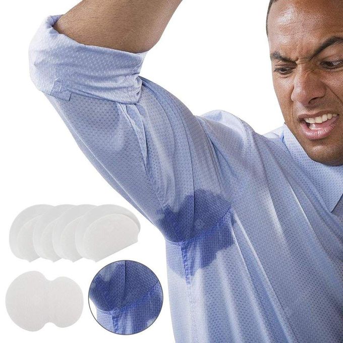 Pack 12 Tampons De Transpiration Des Aisselles Absorbantes Blanc