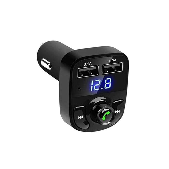 Kit Voiture - X8 - Bluetooth Sans Fil - Fm/Mp3 - Noir - Prix en