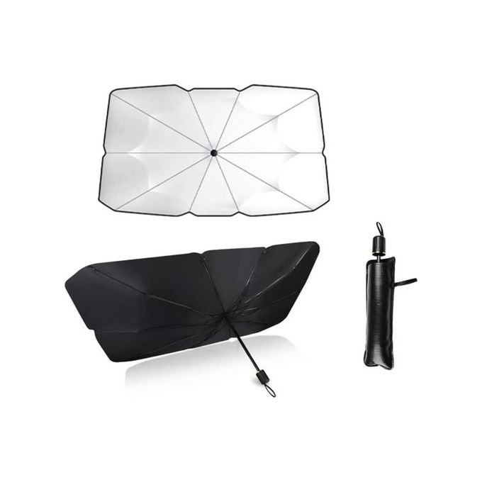 Pare-soleil Rétractable Pour Voiture, Noir, Universel, Pare-brise - Côté  Fenêtre Parasols - AliExpress