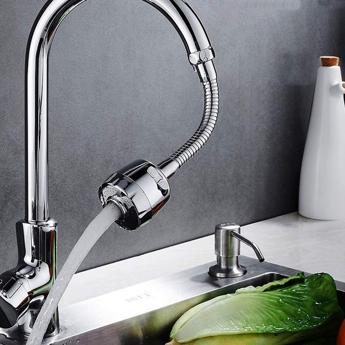 Douchette Flexible 360° En Acier Inoxydable 2 Positions D'Eau Argent - Prix  en Algérie