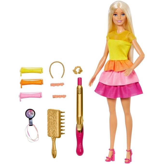 Playset Barbie Salon de coiffure - Poupée