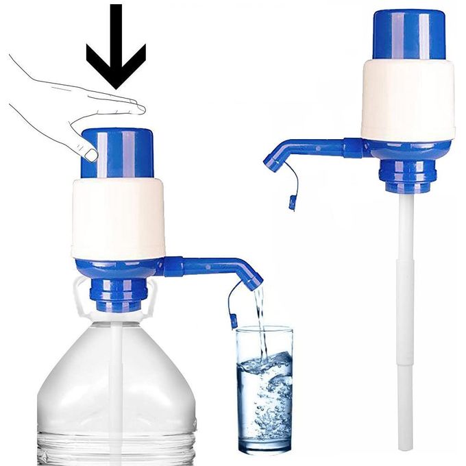 Distributeur Pompe Eau Universal Bidon 5L Anti Adaptable, Manuel - Bleu -  Prix en Algérie