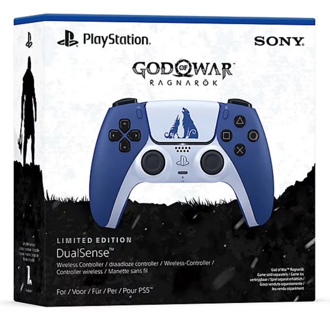 Acc. de jeux vidéo SONY Manette Sans Fil DualSense Bleu Blanc God of War  Ragnarök Edition Limitée PS5 d'occasion