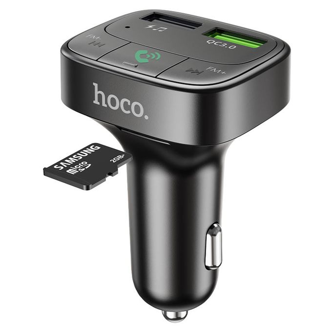 Hoco Bluetooth 5.0 Transmetteur de Musique et chargeur de voiture USB-C PD  et QC 3.0 | bol