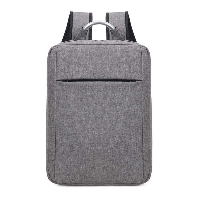 Sac À Dos Cartable Laptop Ecole Usb - Gris - Prix en Algérie