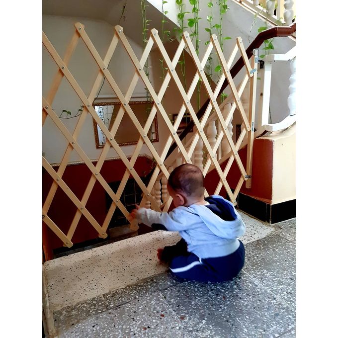 Barriere De Securite Bebe 110 X 90 Cm Marron Prix En Algerie Jumia Dz