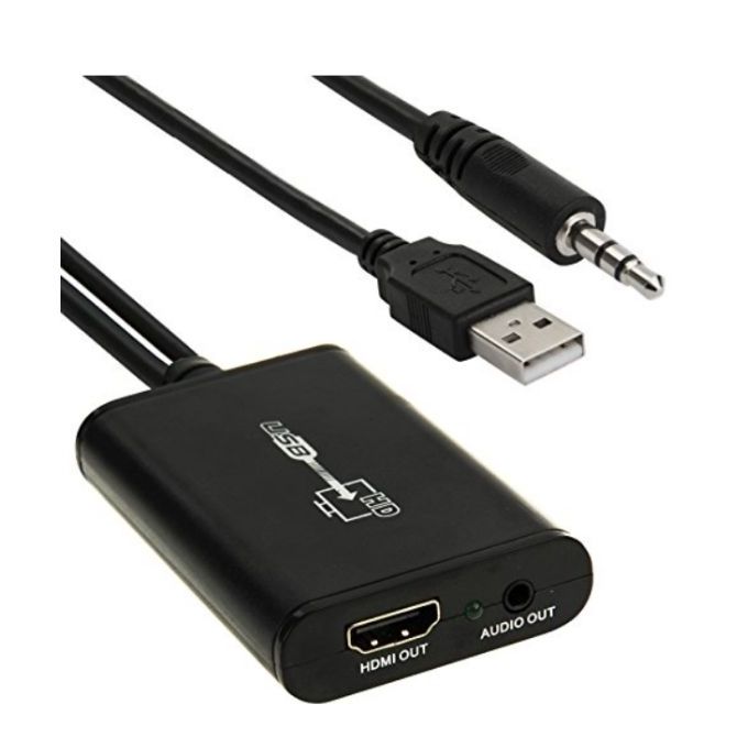 Adaptateur Convertisseur USB 3.0 to vers HDMI avec audio Jack 3.5