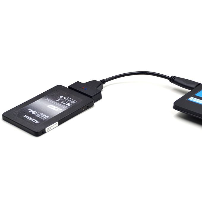 Adaptateur USB 3.0 vers SATA III Disque Dur pour 2.5 SSD & HDD - Prix en  Algérie
