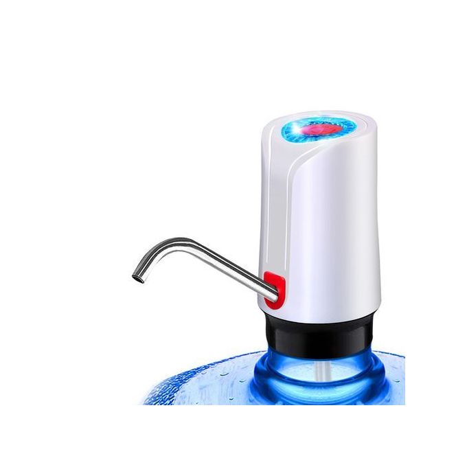 Pompe à bouteille d'eau, distributeur de pompe à eau Pompe à eau  rechargeable Distributeur de pompe à eau à un bouton (livraison gratuite)