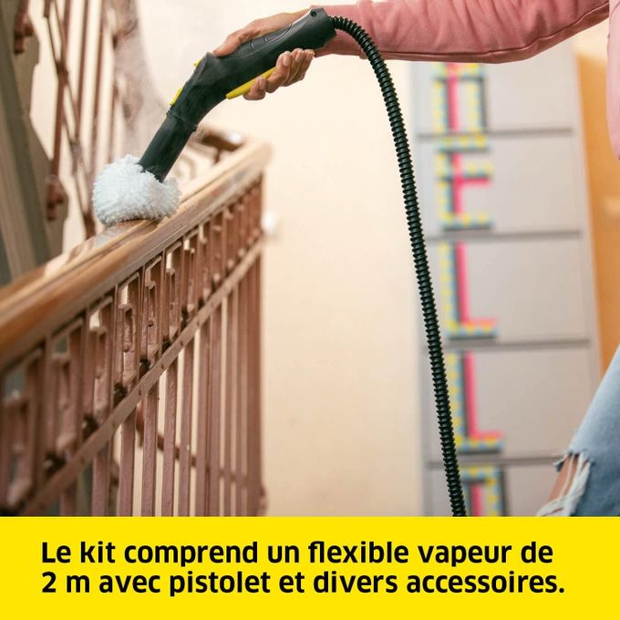 Nettoyeur Vapeur - Sc2 - EasyFix, Pression Vapeur : 3,2 bar- 1 500 W Jaune  - Prix en Algérie