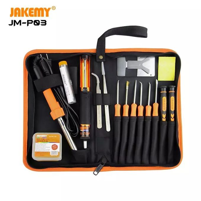 Kit D'Outils De Soudage Réparation 23 En 1 Jm-P03 Fer À Souder Électrique