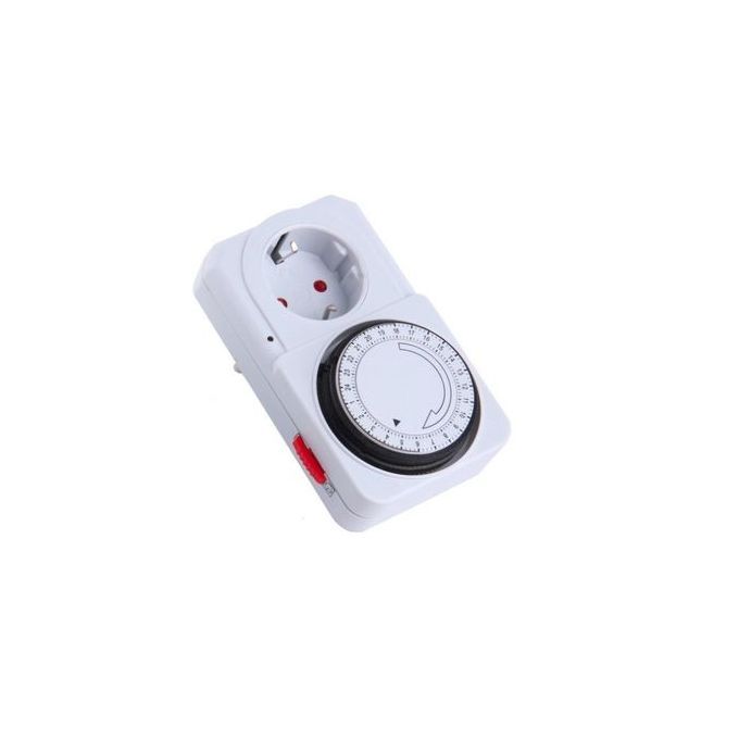 Minuterie programmable 24 heures mécanique Plug Prise de l'interrupteur  prise UK - Chine Minuterie programmable, contacteur de prise de minuteur