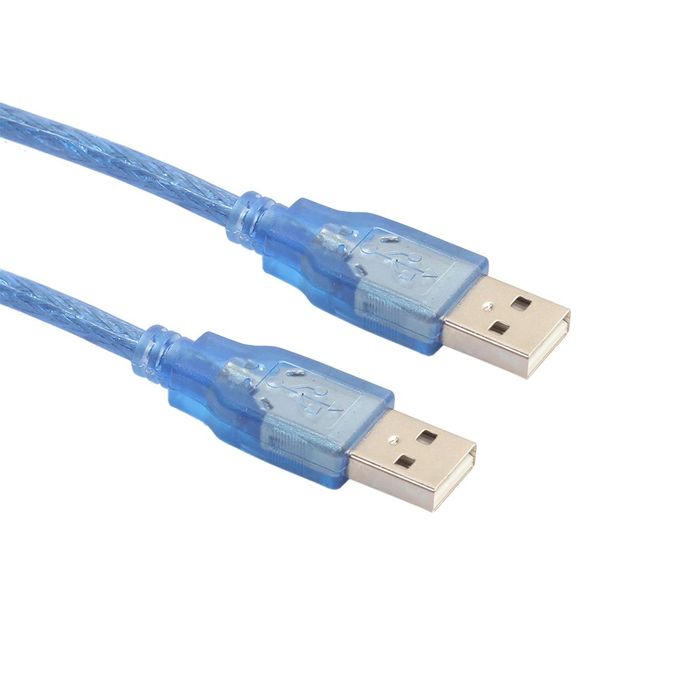 Câble USB 2.0 mâle vers mâle 30cm 1.5m - Prix en Algérie