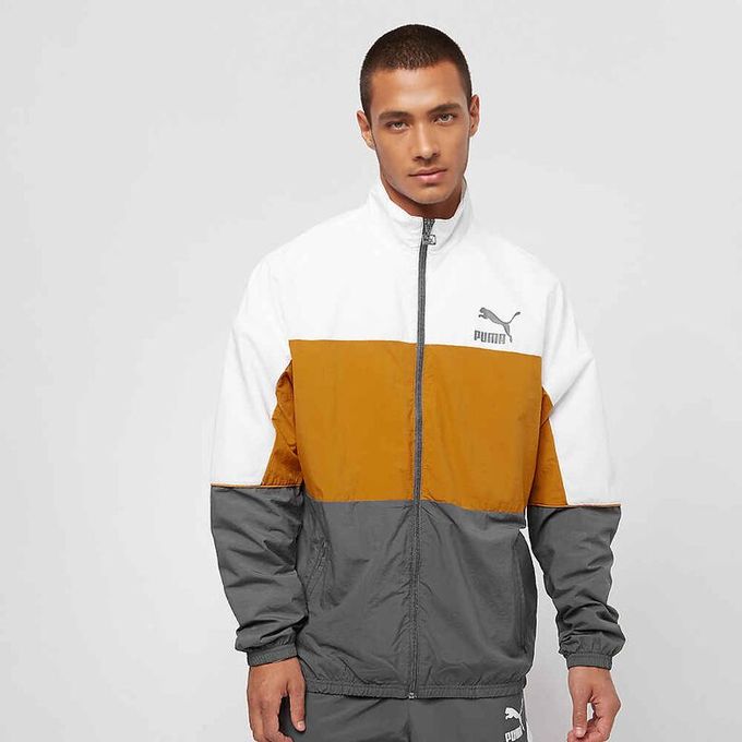 veste puma homme jaune