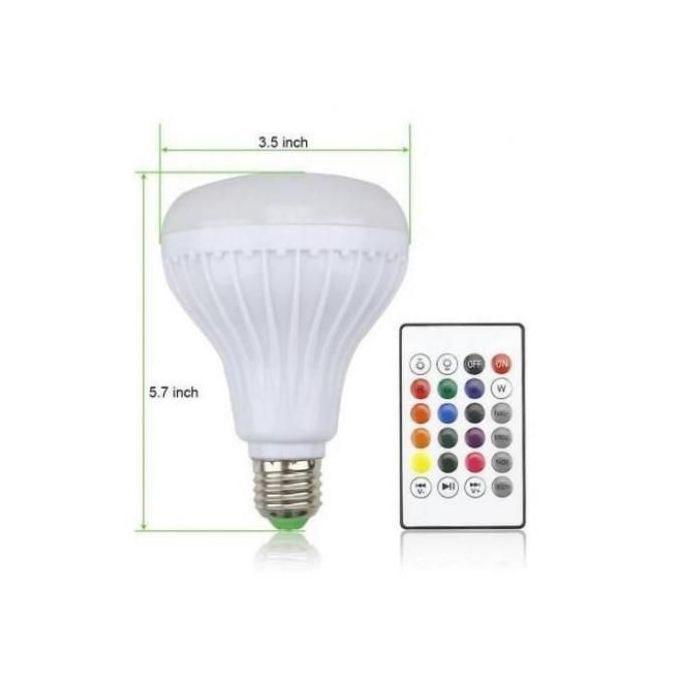 Ampoule Bluetooth haut-parleur multicolore décorative avec télécommande  pour fête à la maison - Letshop.dz