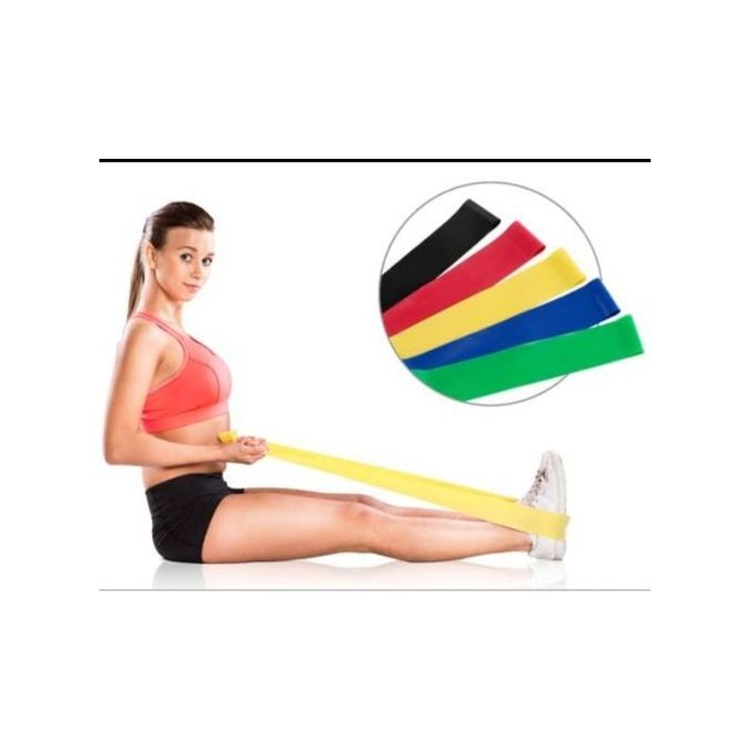 Ceinture Élastique De Yoga Pour Fitness 5 X 1 - Multicolore - Prix