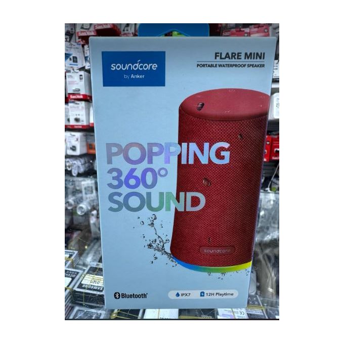 Soundcore Flare Mini Enceinte Bluetooth 360° avec Anneau de lumière LED,  étanchéité IPX7 - Prix en Algérie