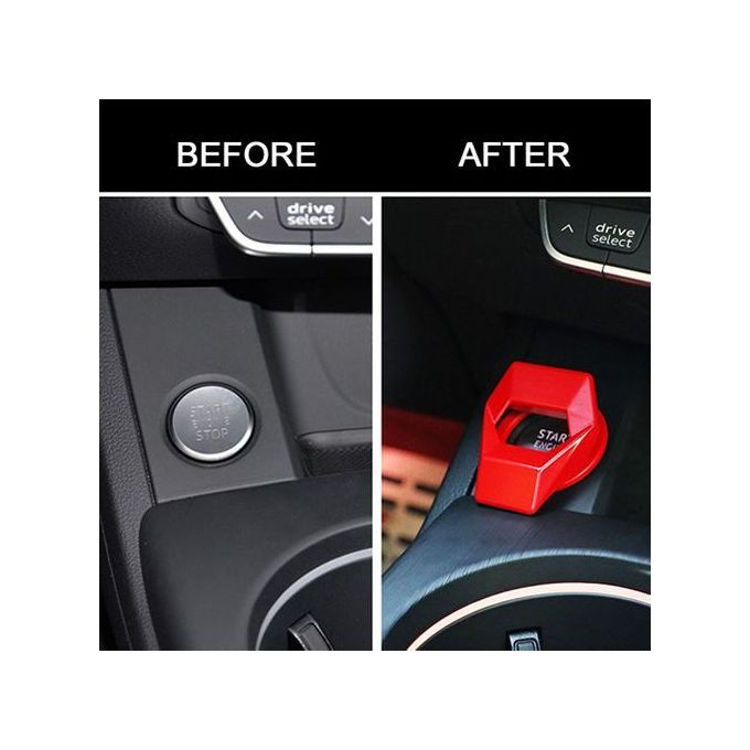 Akozon Couvercle de bouton de démarrage Couverture de bouton de démarrage  de voiture, couvercle de commutateur de auto interieur - Cdiscount Auto