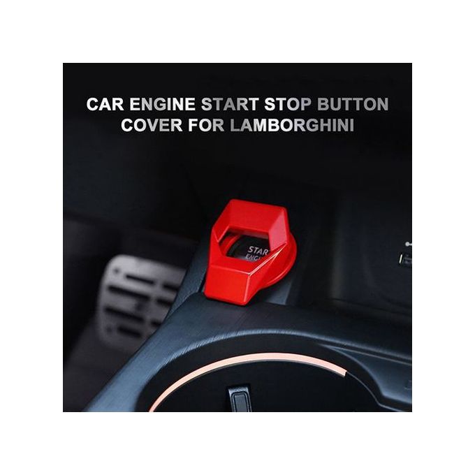 Motor CouvreTouches Start-Stop Couvercle de Bouton de Démarrage de Voiture  D'Allumage Décoration Intérieure de Voiture [19] - Cdiscount Auto