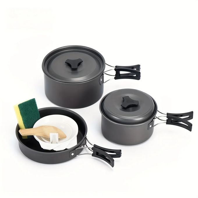 Set De Cuisine Camping,Materiel Camping Convient Aux Casserole