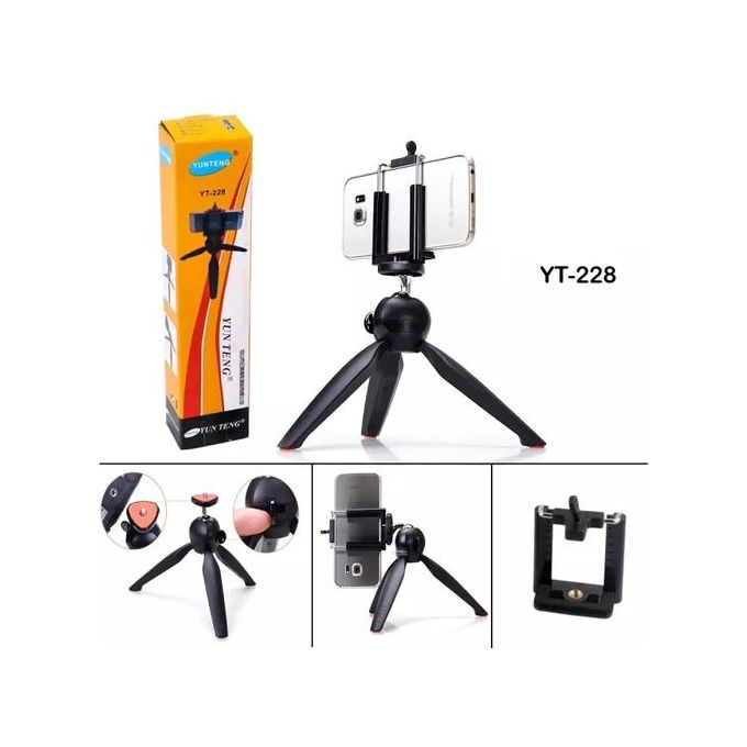 Mini Trépied Pour Téléphone Appareil Photo Gopro - Tripod Selfie - Rotation  360° - Prix en Algérie