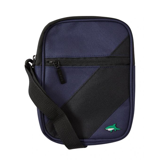 Pochette zippée pour téléphone bleu