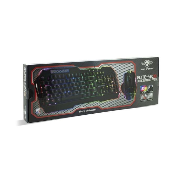 Spirit of Gamer ELITE-MK30 CLAVIER SEMI-MECANIQUE+SOURIS RGB - Vente de  Matériel, Mobilier & Accessoires Informatiques