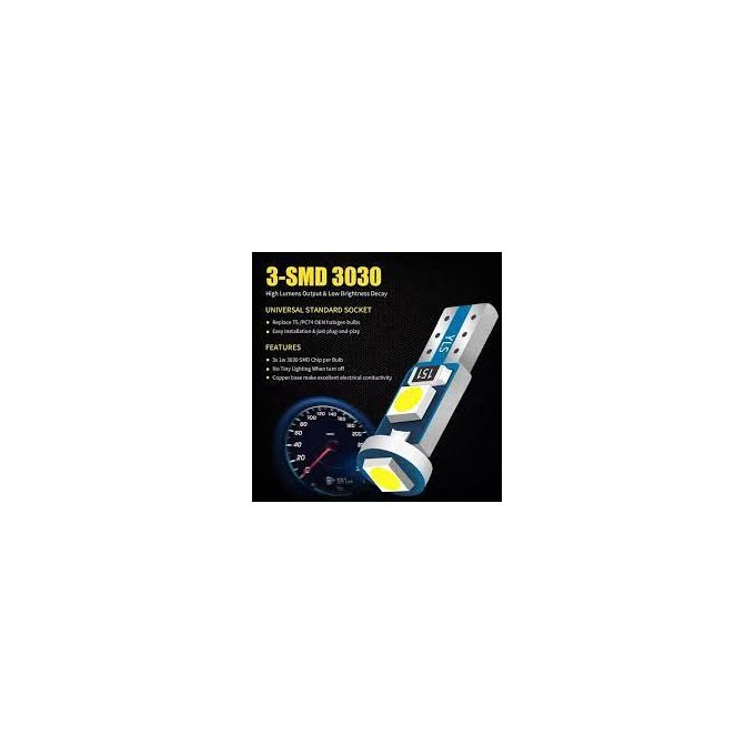 Ampoule T5 W3W COB 2SMD Éclairage Intérieur De Voiture - Temu France