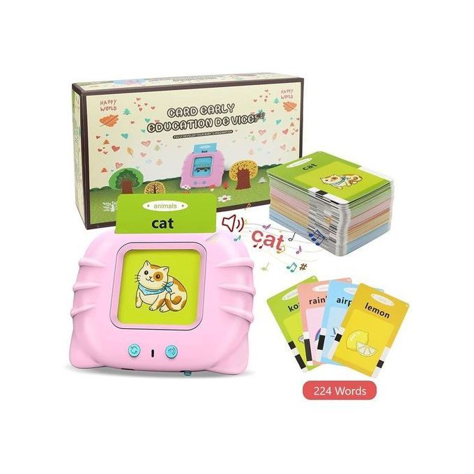 224 cartes parlantes Flashcards Audio carte cognitive électronique  éducative apprendre des mots anglais Montessori jouets jeu pour enfants  bébé – les meilleurs produits dans la boutique en ligne Joom Geek