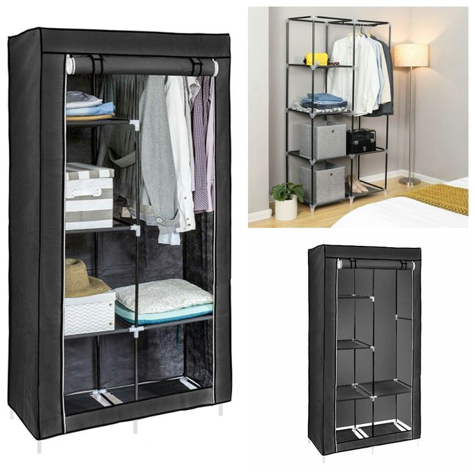 Armoire Tissu Sans Penderie Achat Vente Pas Cher
