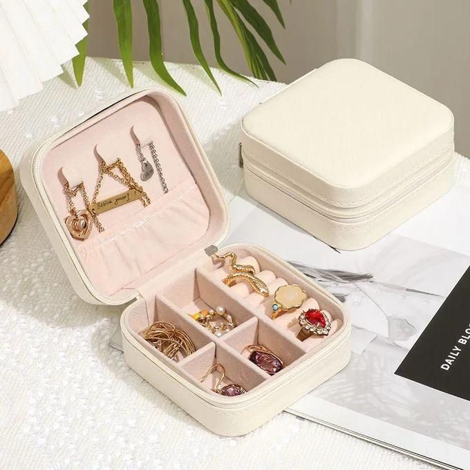 Boîte De Rangement Transparente 24 Compartiments - Pour Bijoux, Médicaments, Petits Objets - 19x13x2,2 Cm