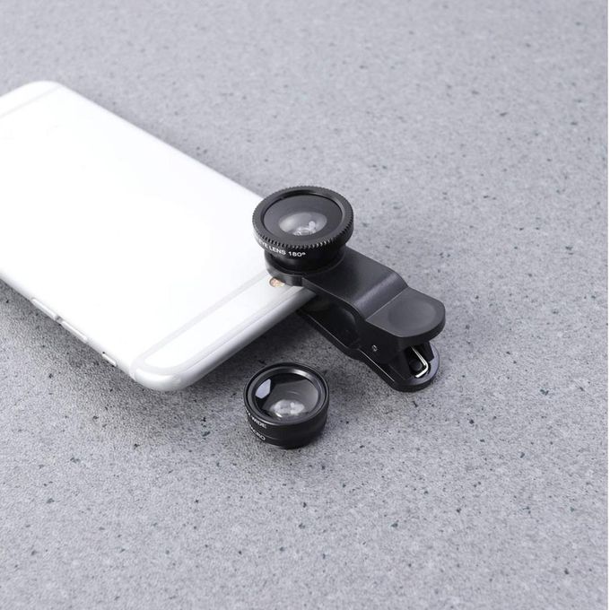 Clip Avec Miroir à 90° Pour Caméra De Téléphone - Pour Enseignement à Distance, Démonstrations En Direct - Accessoire Webcam Pratique