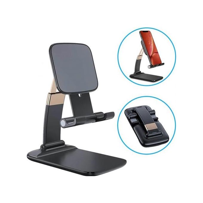 Support Téléphone Pour Bureau – Pliable Et Réglable - Prix en