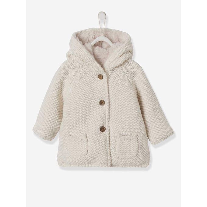 Gilet Tricot Bebe Fille Double Peluche Ivoire Prix En Algerie Jumia Dz