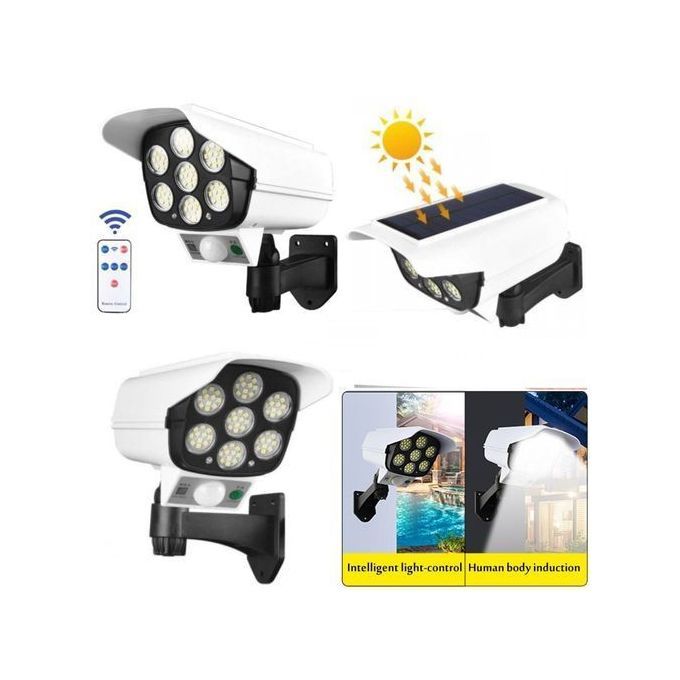 Applique murale LED solaire d'extérieur, 4 Modes d'éclairage, étanche,  capteur de mouvement PIR, lumière du soleil à Induction, réverbère