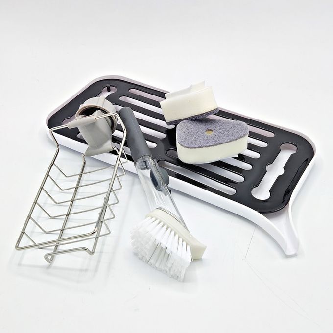 Pack Brosse à Vaisselle à Récurer + Grille de séchage et égouttoirs pour  Cuisine - Prix en Algérie