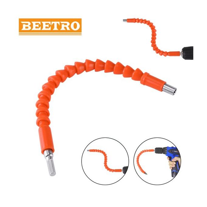 Rallonge Arbre Extension Flexible (Porte Embout)- Pour Visseuse Perceuse-  Orange - Prix en Algérie