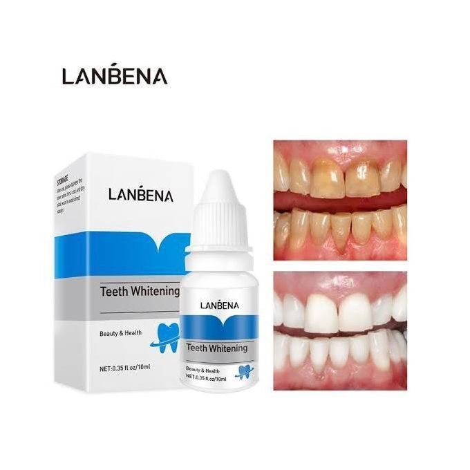  Lanbena Sérum blanchiment dentaire très efficace , Sans produit chimique.10ml