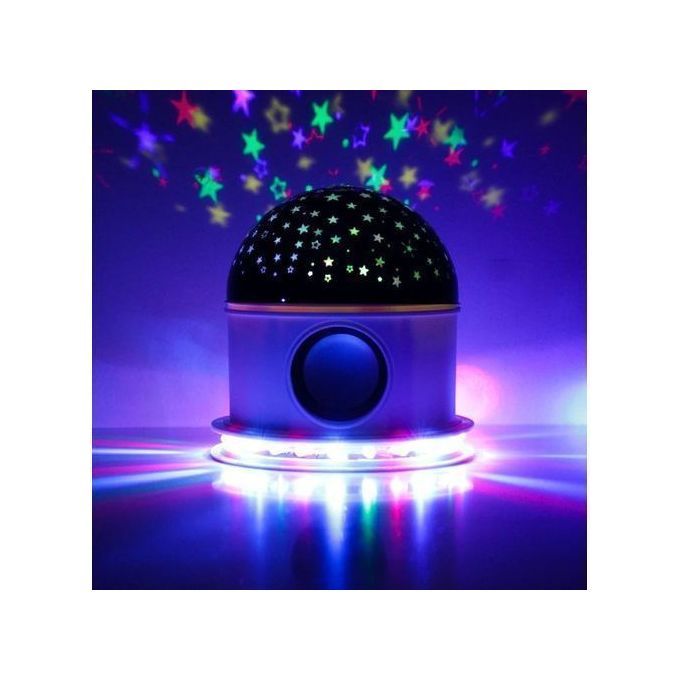  Star Master Lumière De Boule Magique En Cristal - Star Master Bluetooth - Blanc