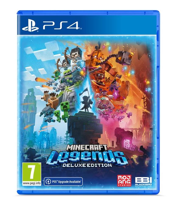  Playstation Minecraft Legends Edition Deluxe PS4