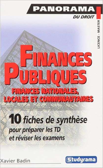  Publisher .Finances publiques finances nationales, locales et communautaires c22 eco.