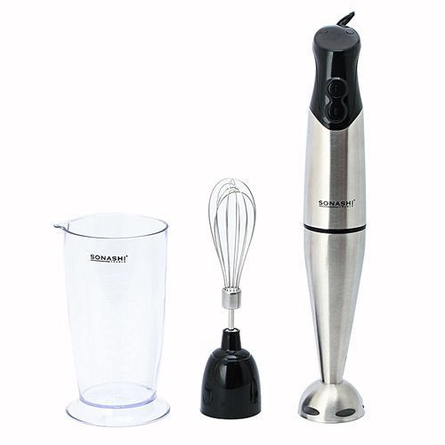  Sonashi Bras Mixeur inox 3 en 1  300W Sonashi