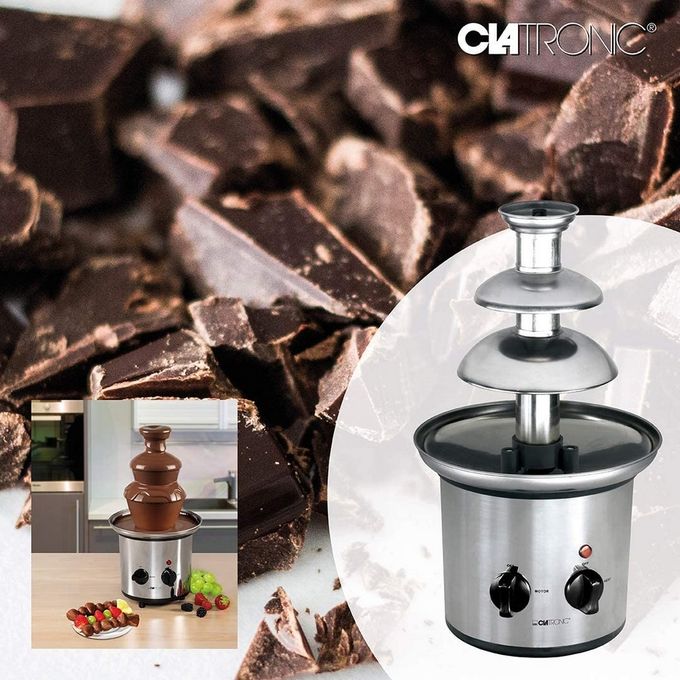  Clatronic fontaine à chocolat en acier inoxydable Skb 3248 - 170 W