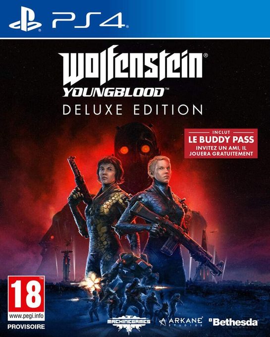 Playstation Wolfenstein : Youngblood (Deluxe Edition) /PS4