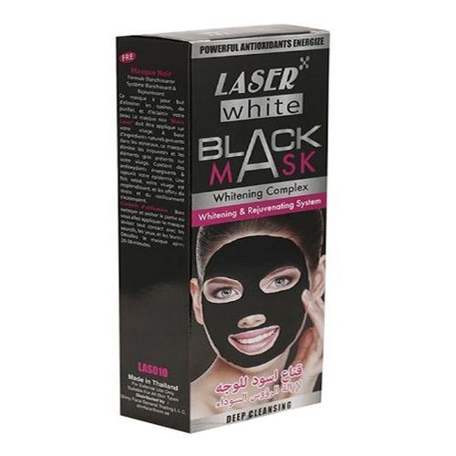  Laser White Masque Noir - Anti Points Noirs - Nettoie & Purifie- 100Ml