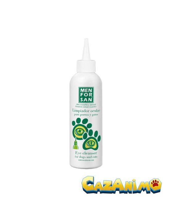  Men For San Nettoyant Oculaire Chat & Chien 125ml