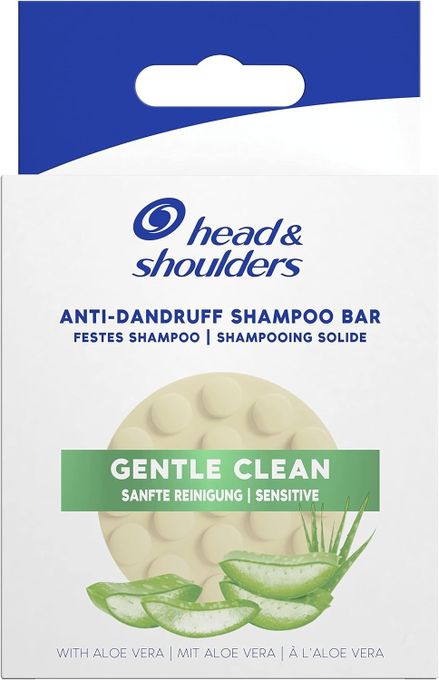  Head & Shoulders Solide Aloe Vera Shampoing Solide Antipelliculaire Sensitive 70g