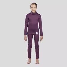  Decathlon Ensemble Fille Réversible – 2Warm – Violet