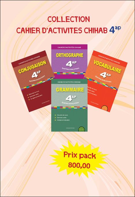 CHIHAB pack cahier d'activites 4 ap 