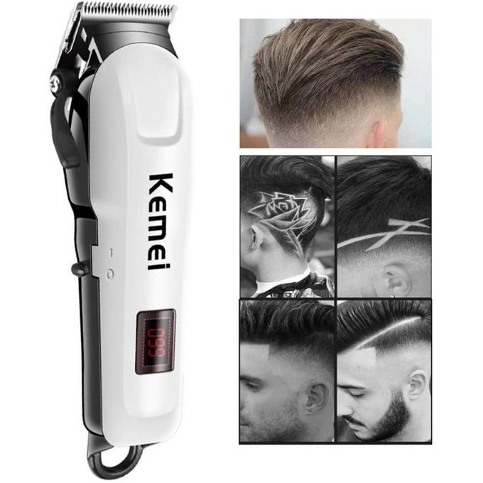  Kemei Tondeuse À cheveux rechargeable pour homme  KM-809B